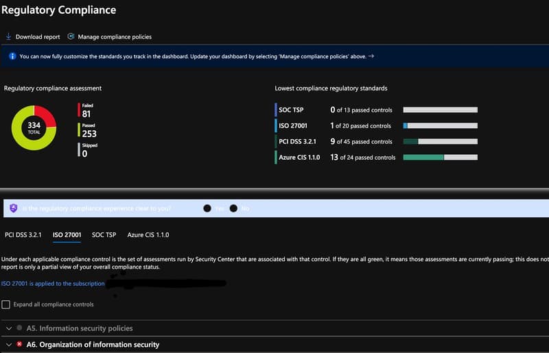  Azure Backend Compliance 