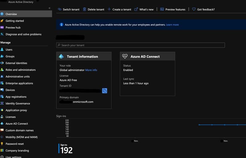  Azure Backend Active Directory 