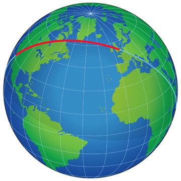 Geodetic Line Moscow - لس آنجلس